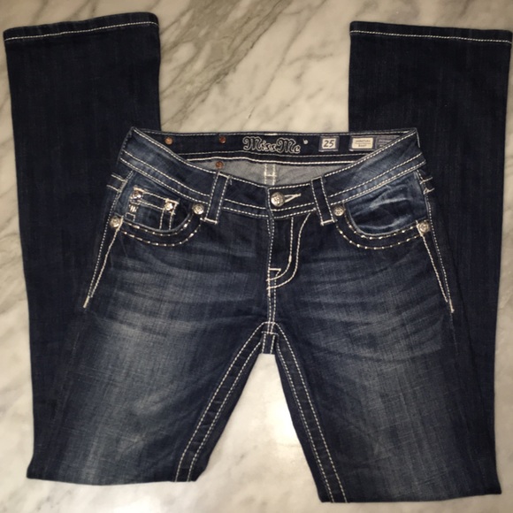 NWOT Miss Me bootcut jeans size 25 - Picture 2 of 4